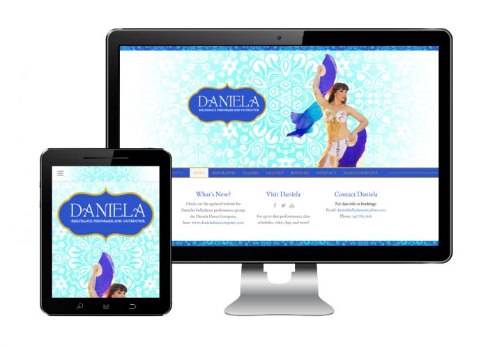 Daniela Bellydance Website