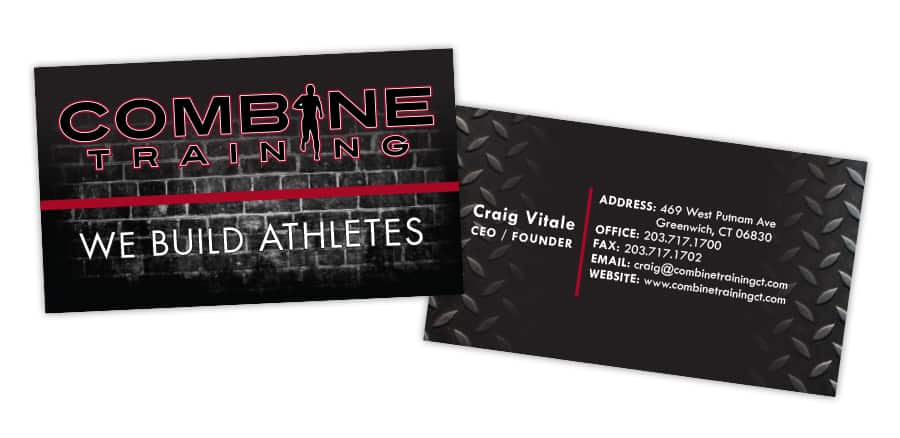 Combine Training Business Cards