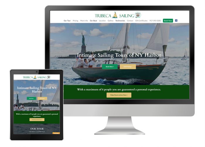 Tribeca Sailing Website